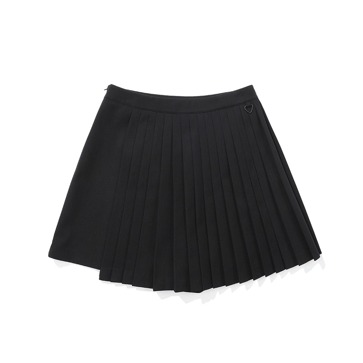 말본 골프(MALBON GOLF) 플리츠 룩 숏팬츠 BLACK (WOMAN)