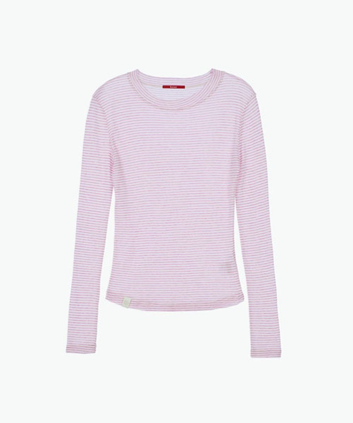 헤인트(HAINT) WOOL TENCEL STRIPE T-SHIRT_2COLORS