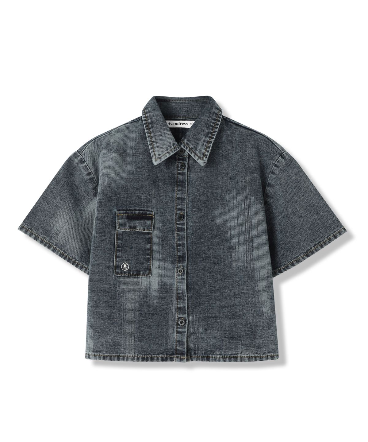 어반드레스(AVANDRESS) Poket Denim Shirt INDIGO