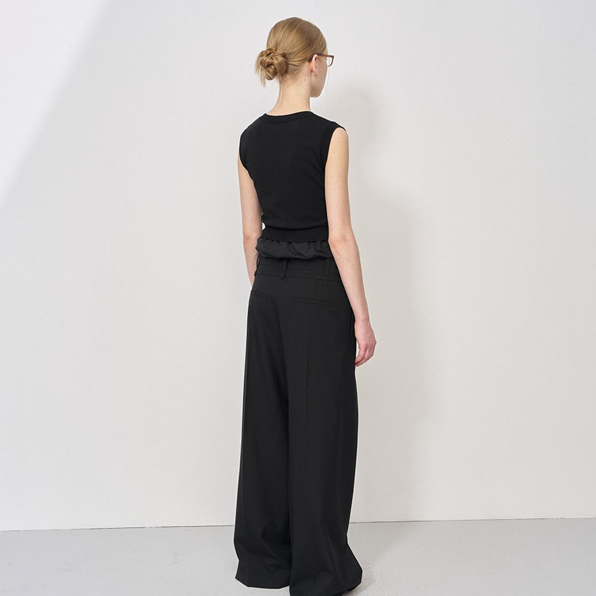 엘씨디씨티엠(LCDC™) VOLUME HEM KNIT TOP