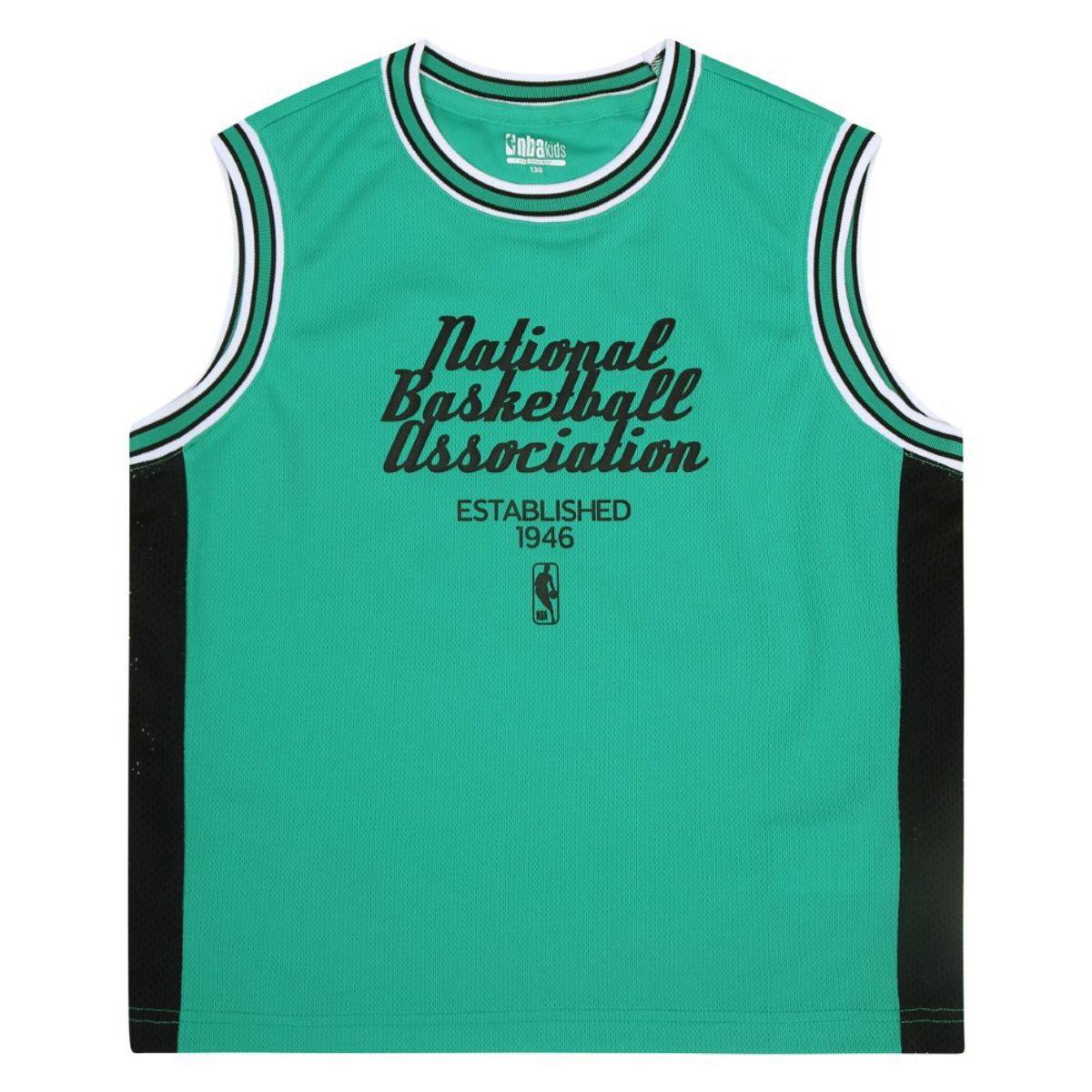 엔비에이 키즈(NBA KIDS) 폴리 메쉬 민소매 티셔츠(K242TS210P) 그린
