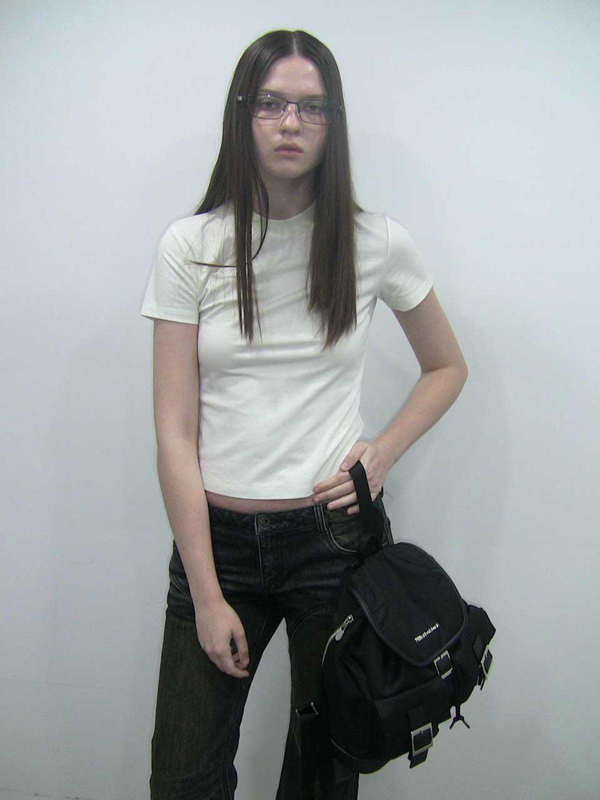 필인더블랭크(FILLINTHEBLANK) PK Backpack (nylon)(black)