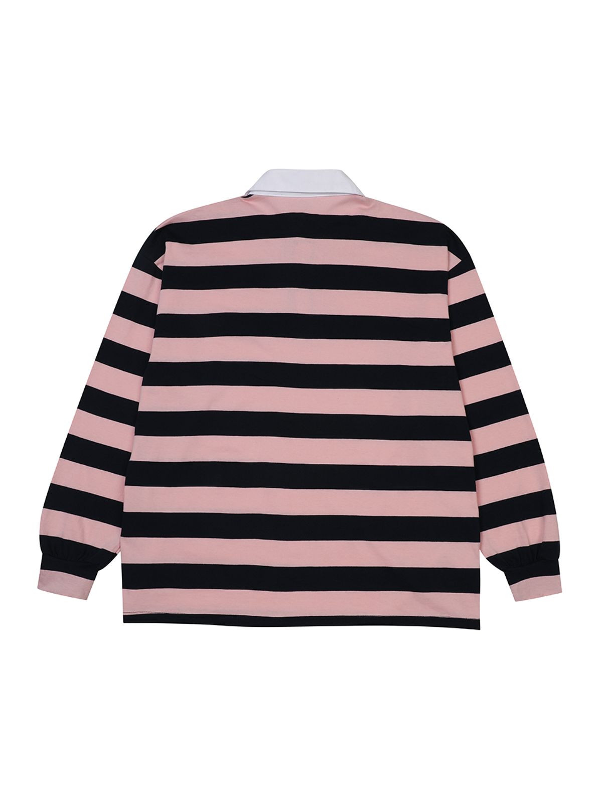 와이이이엘(YEEL) SPECIAL LOGO LONG SLEEVE POLO TOP PINK