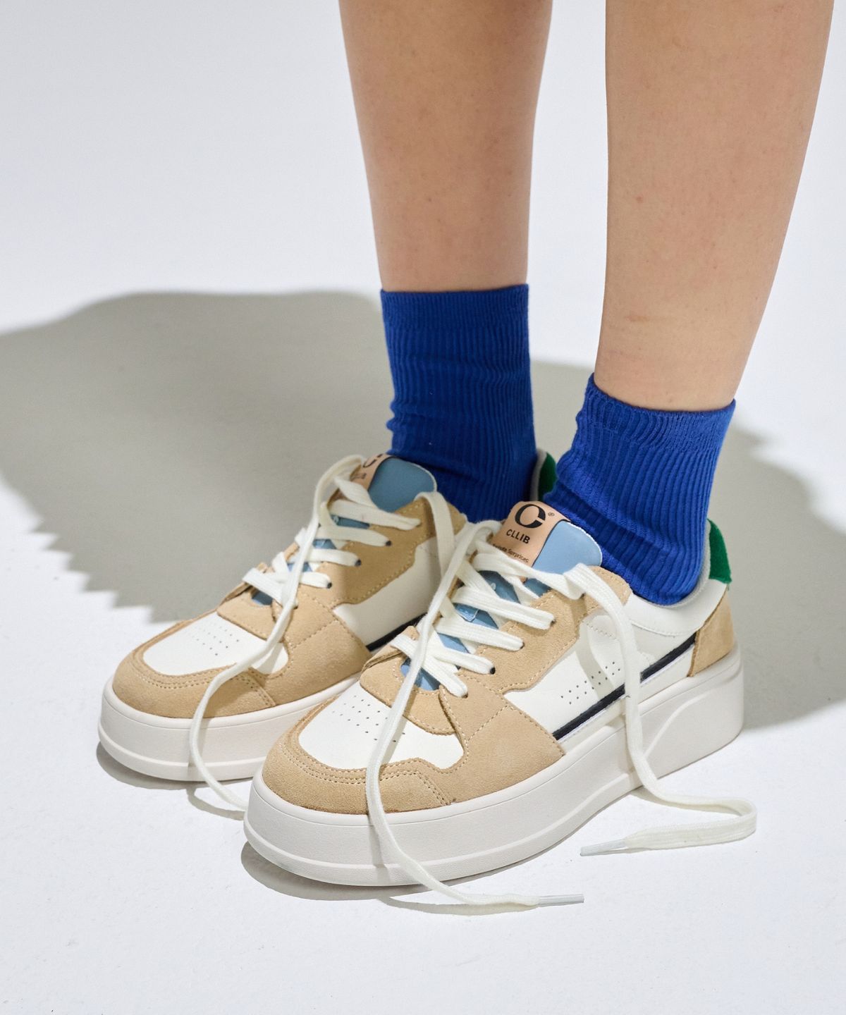 클립(CLLIB) ORBIT VINTAGE 스탠딩 스니커즈 4.3CM-CL0301 (4color)