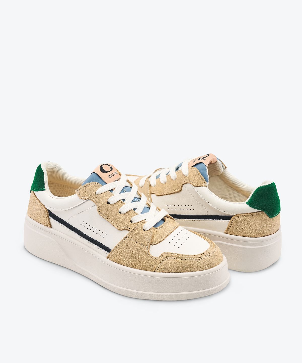 클립(CLLIB) ORBIT VINTAGE 스탠딩 스니커즈 4.3CM-CL0301 (4color)