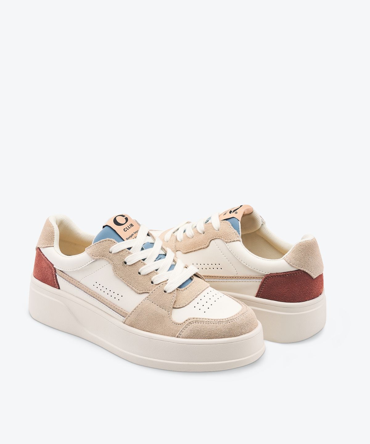 클립(CLLIB) ORBIT VINTAGE 스탠딩 스니커즈 4.3CM-CL0301 (4color)