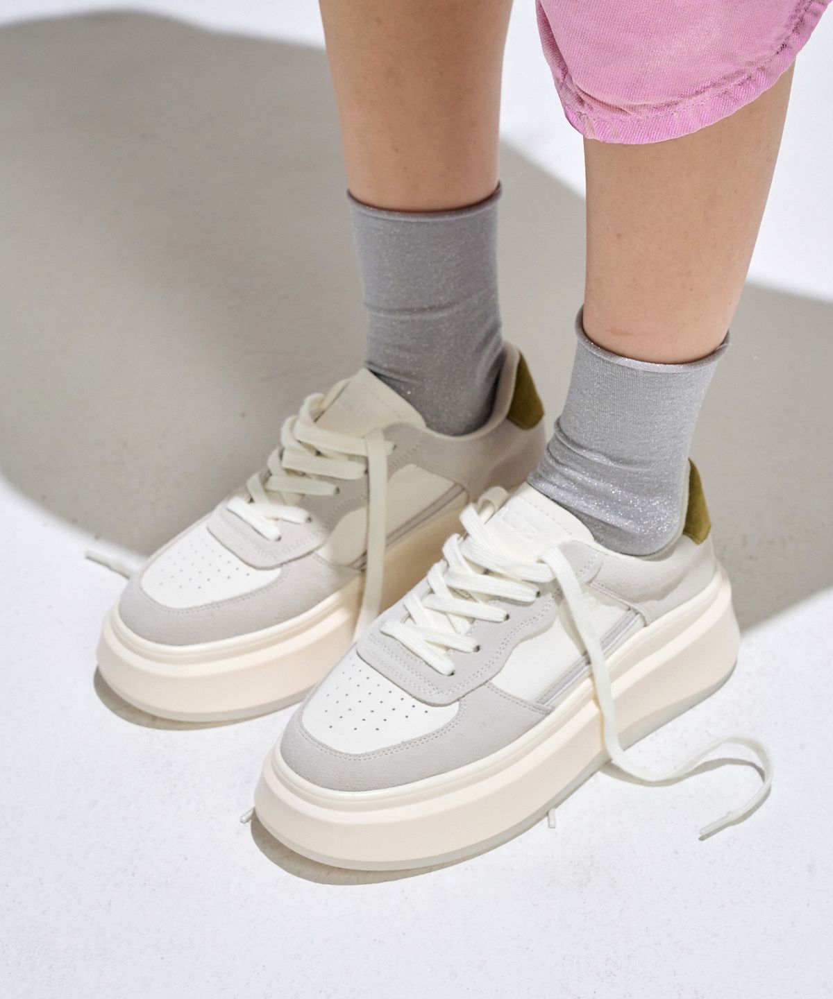 클립(CLLIB) MAGNA VINTAGE 스탠딩 스니커즈 6CM-CL0102 (3color)