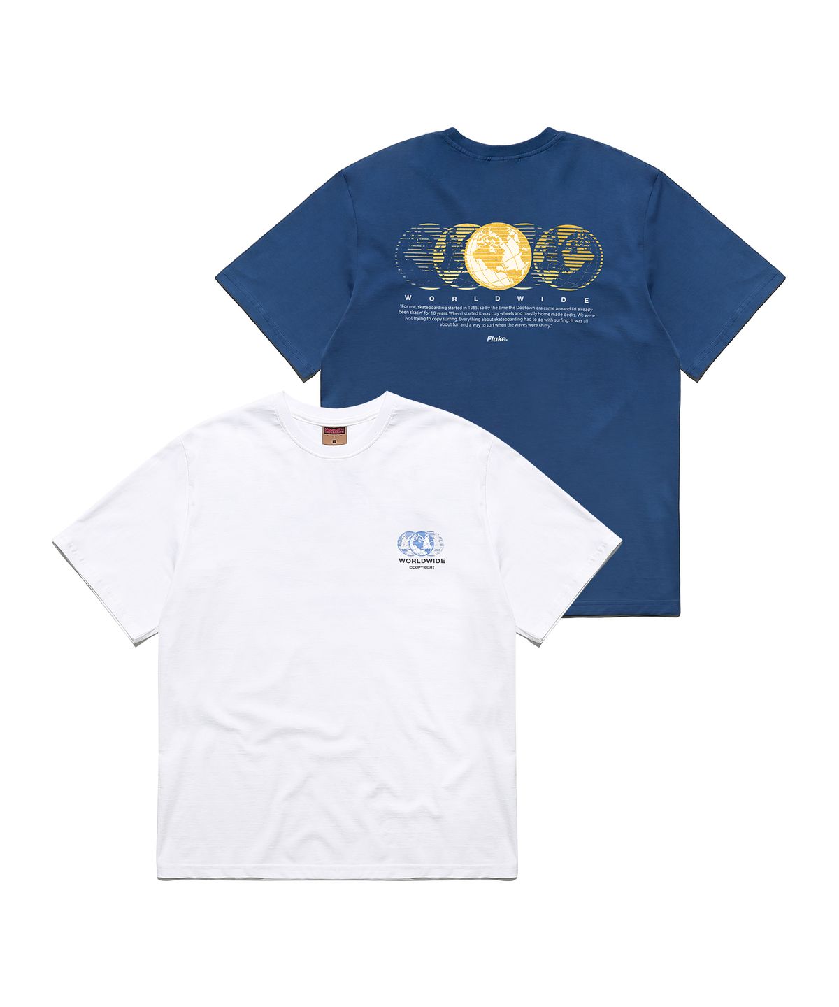 플루크(FLUKE) [2PACK]무빙 쉐도우 반팔티셔츠 FST149 / 3color