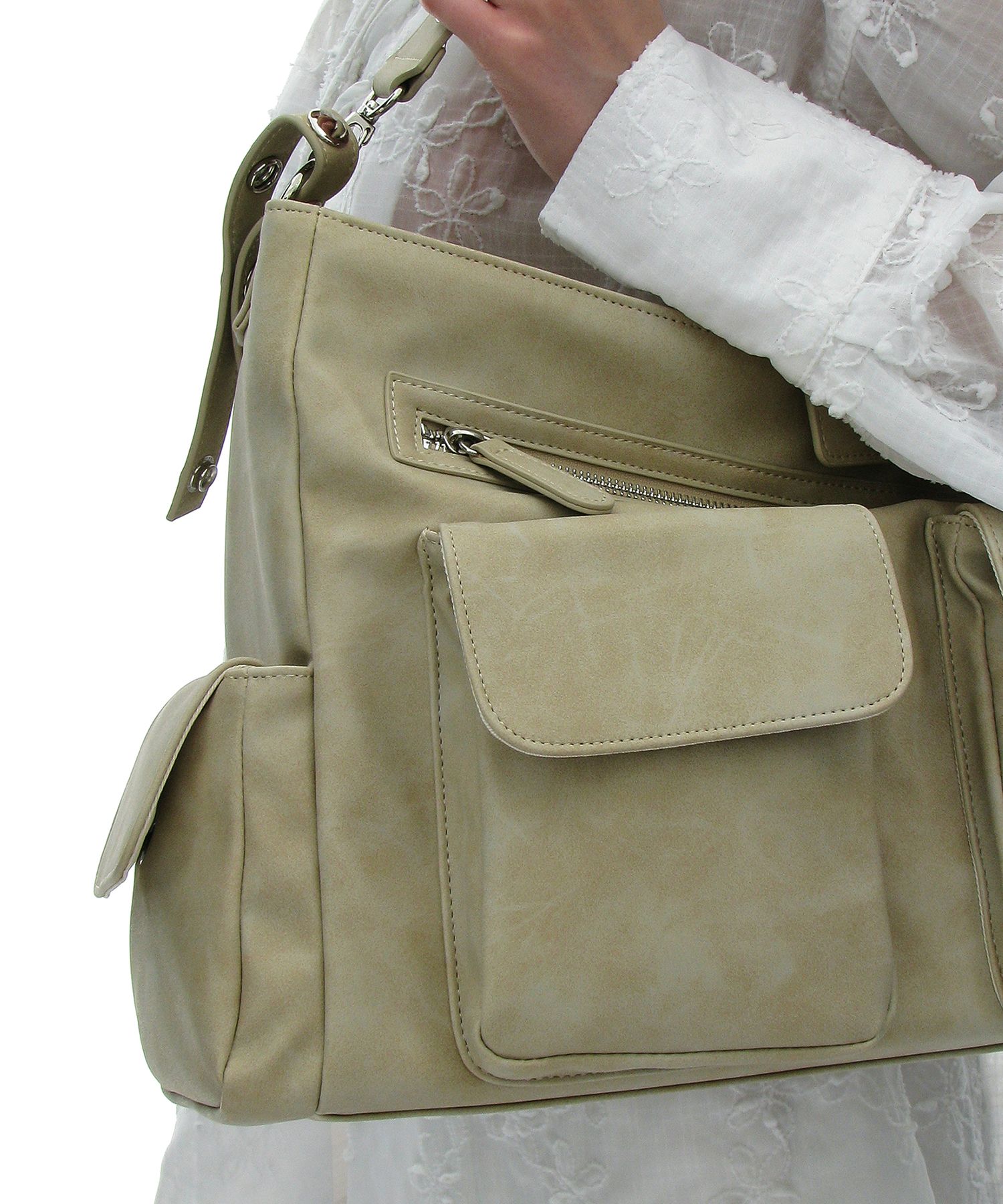 【PARTIMENTO】★ VINTAGE POCKET BUCKET BAG ★ 3 COLOR PARTIMENTO】☆ VINTAGE POCKET BUCKET BAG ☆ 3 COLOR