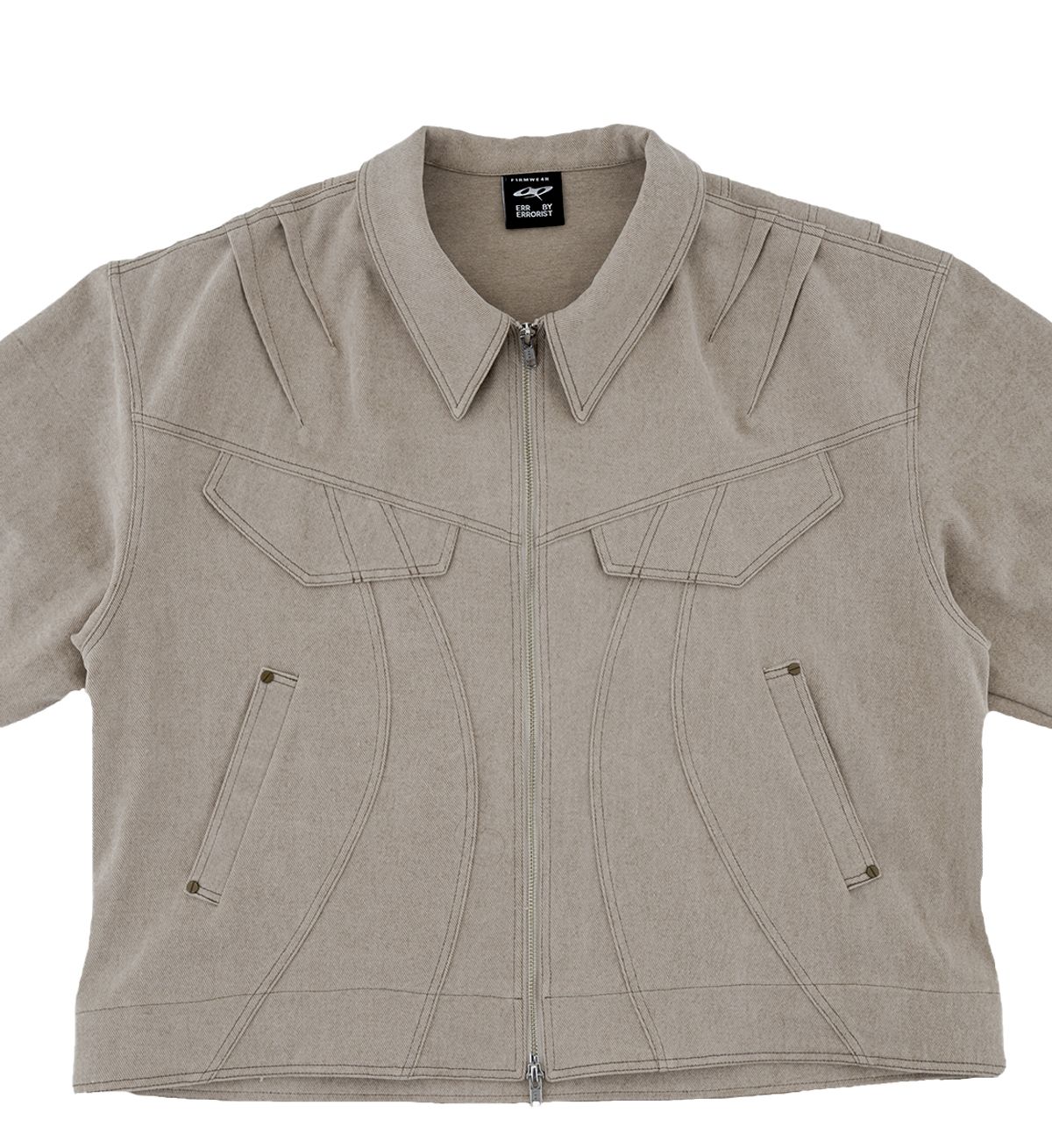 에르 바이 에러리스트(ERR BY ERRORIST) KUSE COTTON JACKET [SAND BEIGE]