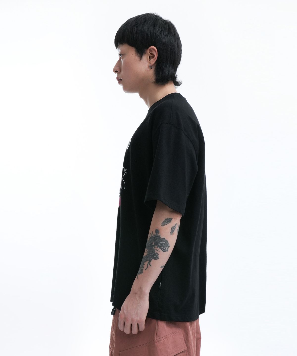 오픈야드(오와이)(OPENYARD(OY)) CUBE ODOLLY&BLACKCAT T-BLACK