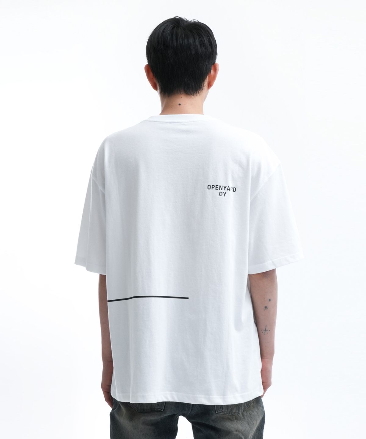 오픈야드(오와이)(OPENYARD(OY)) DECAL OPYD T-WHITE