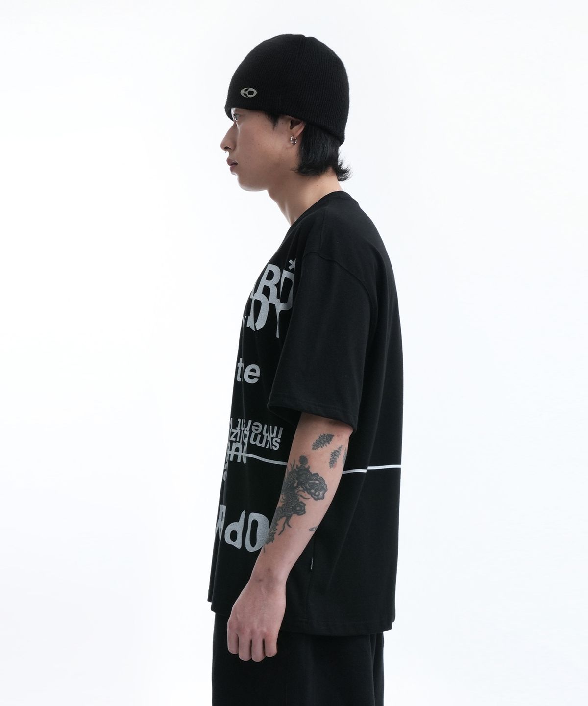 오픈야드(오와이)(OPENYARD(OY)) DECAL OPYD T-BLACK