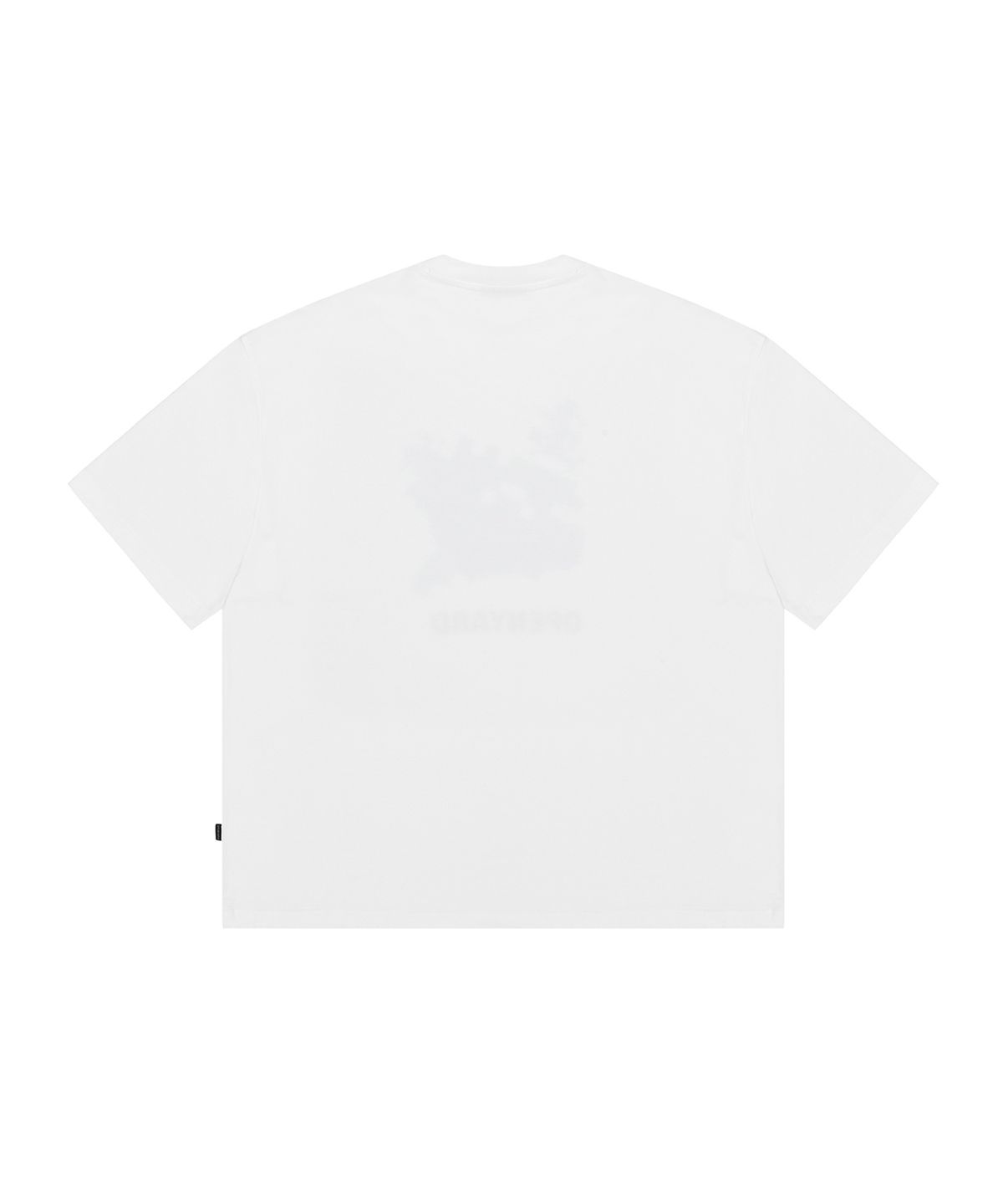 오픈야드(오와이)(OPENYARD(OY)) PIXEL FLOWER T-WHITE