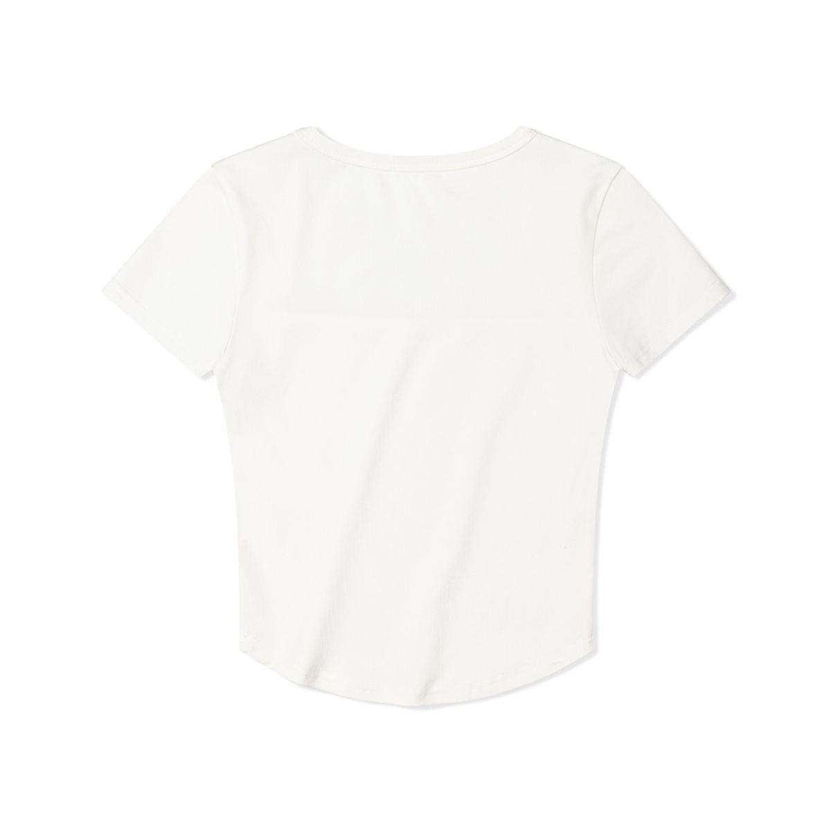 모아(MOAA) 스퀘어넥 숏슬리브 (WHITE)