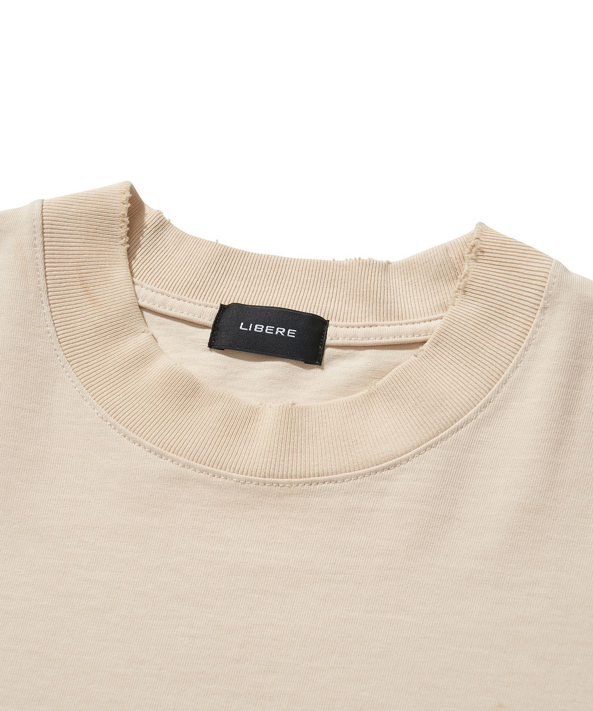 리베레(LIBERE) RUDE SS T SHIRT / BEIGE