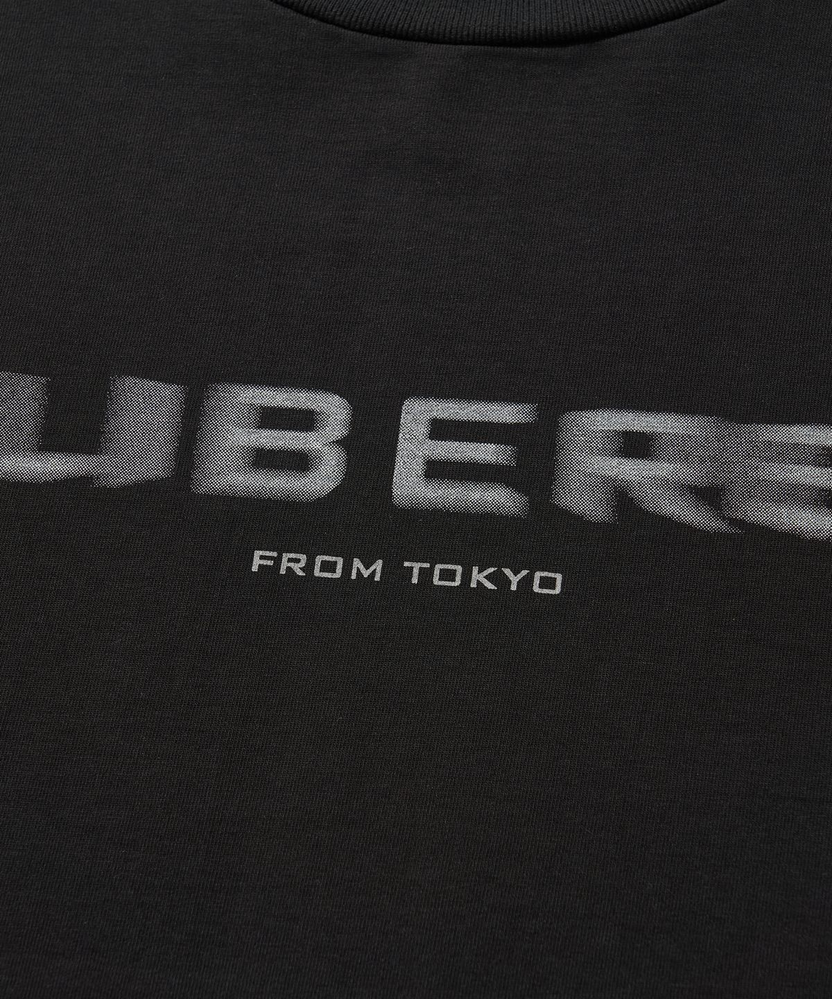 리베레(LIBERE) BLUR LOGO SS T SHIRT / BLACK