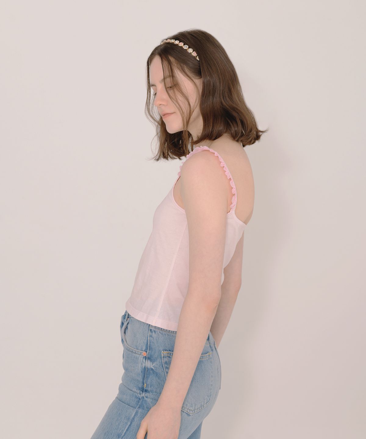아이스가든에이오공팔(ICE GARDEN A.508) Crystal Embellished Hair Band