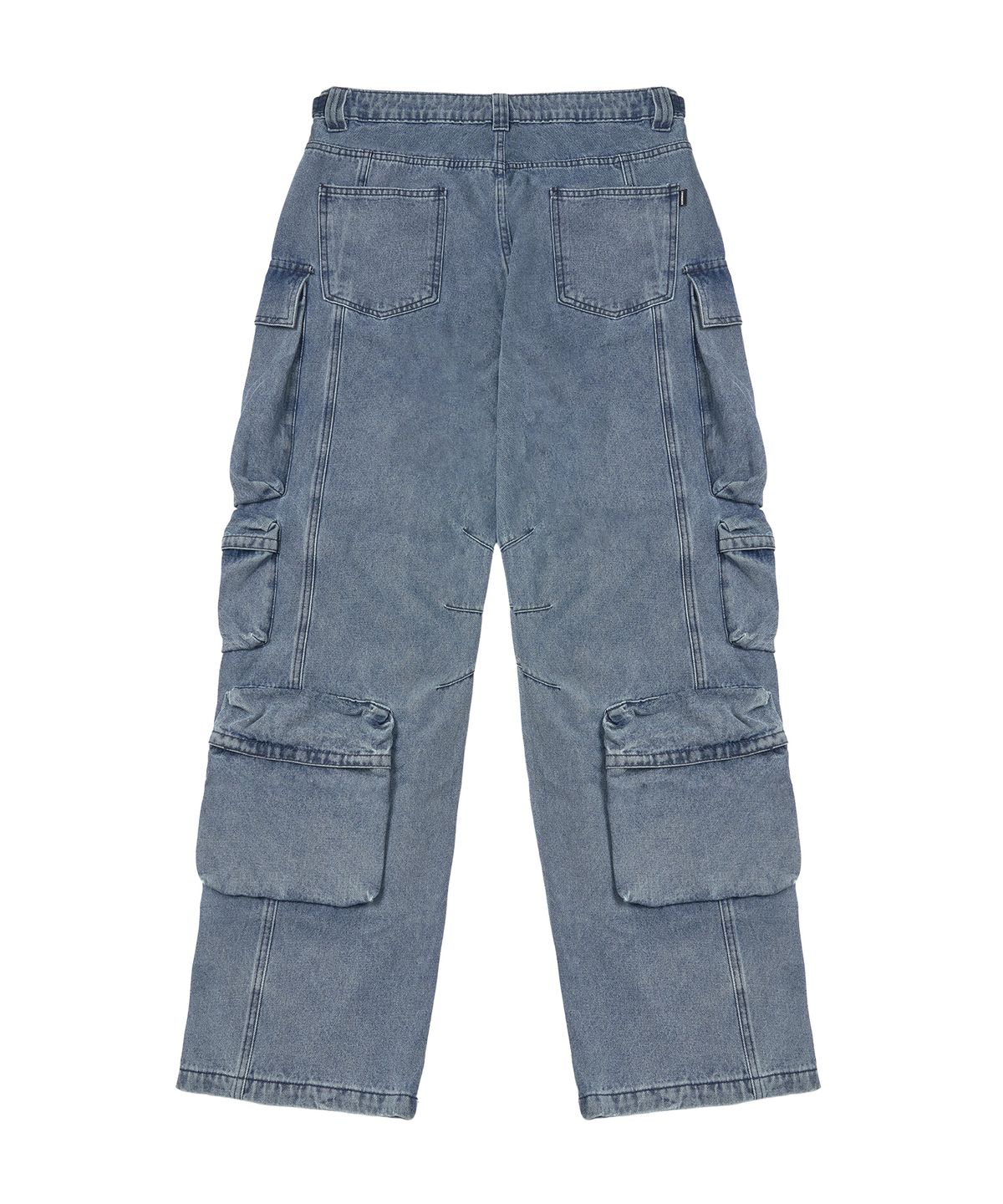 도미넌트(DOMINANT) Denim Ten pocket cargo pants_Blue