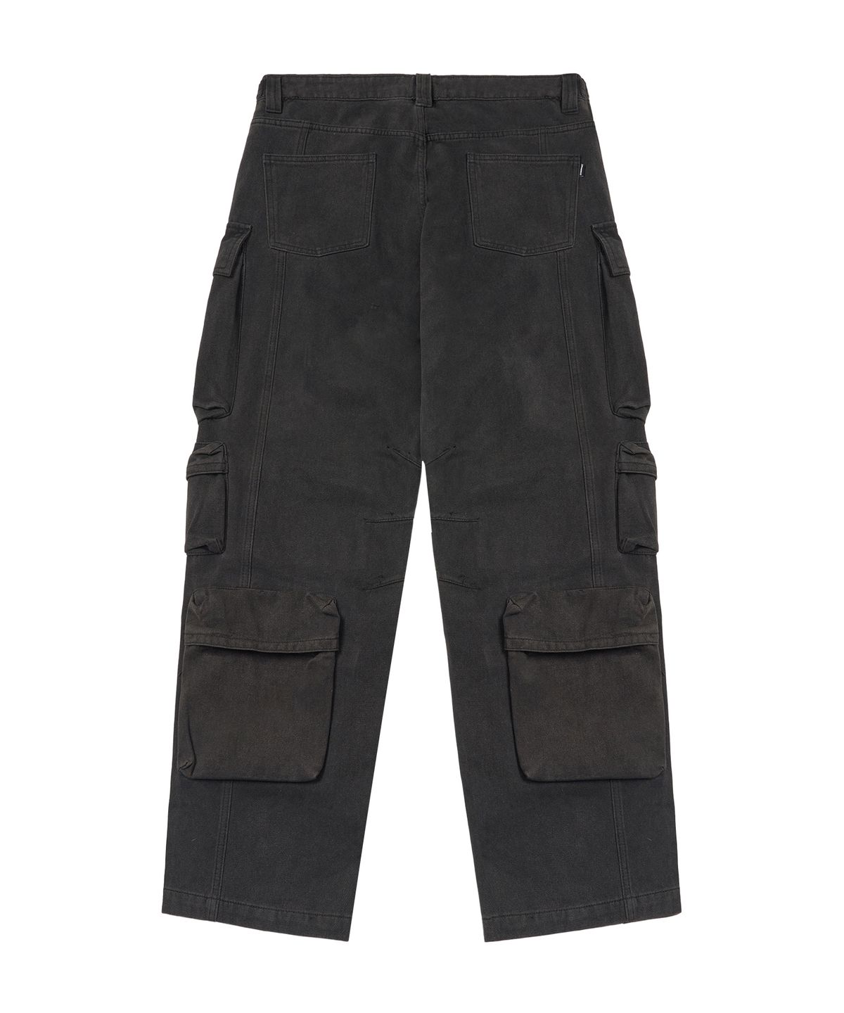 도미넌트(DOMINANT) Denim Ten pocket cargo pants_Black