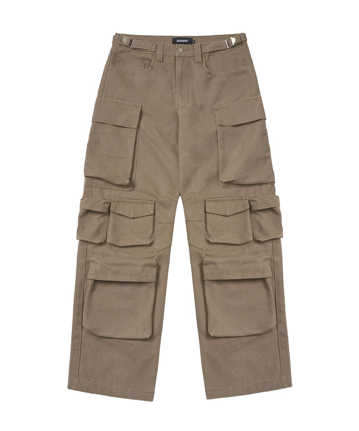 도미넌트(DOMINANT) Ten pocket cargo pants_Brown