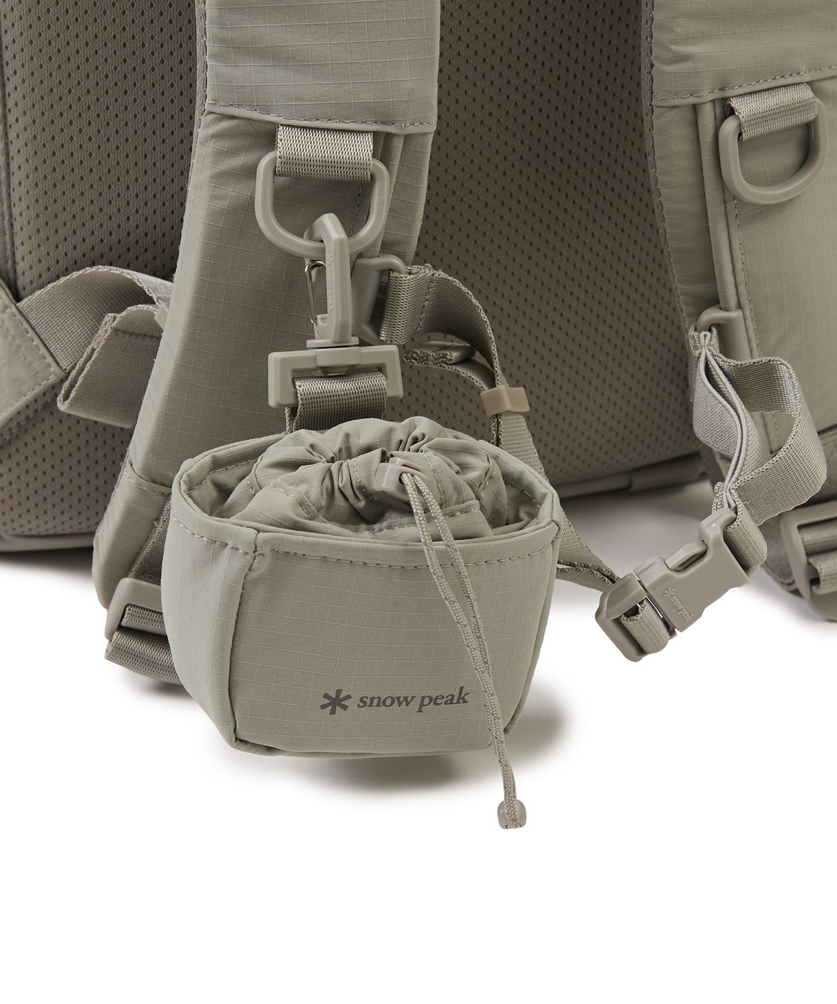 스노우피크 어패럴(SNOWPEAK APPAREL) 듀얼테크 백팩 25L Fog Gray (S24ZUFBP31)