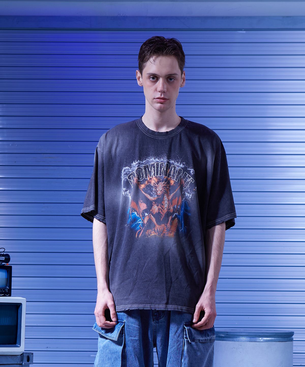 도미넌트(DOMINANT) Dragon Washing tshirts