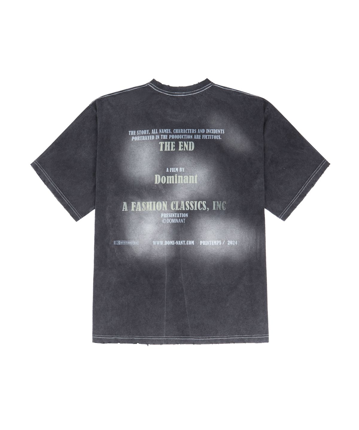 도미넌트(DOMINANT) FILM Washing tshirts
