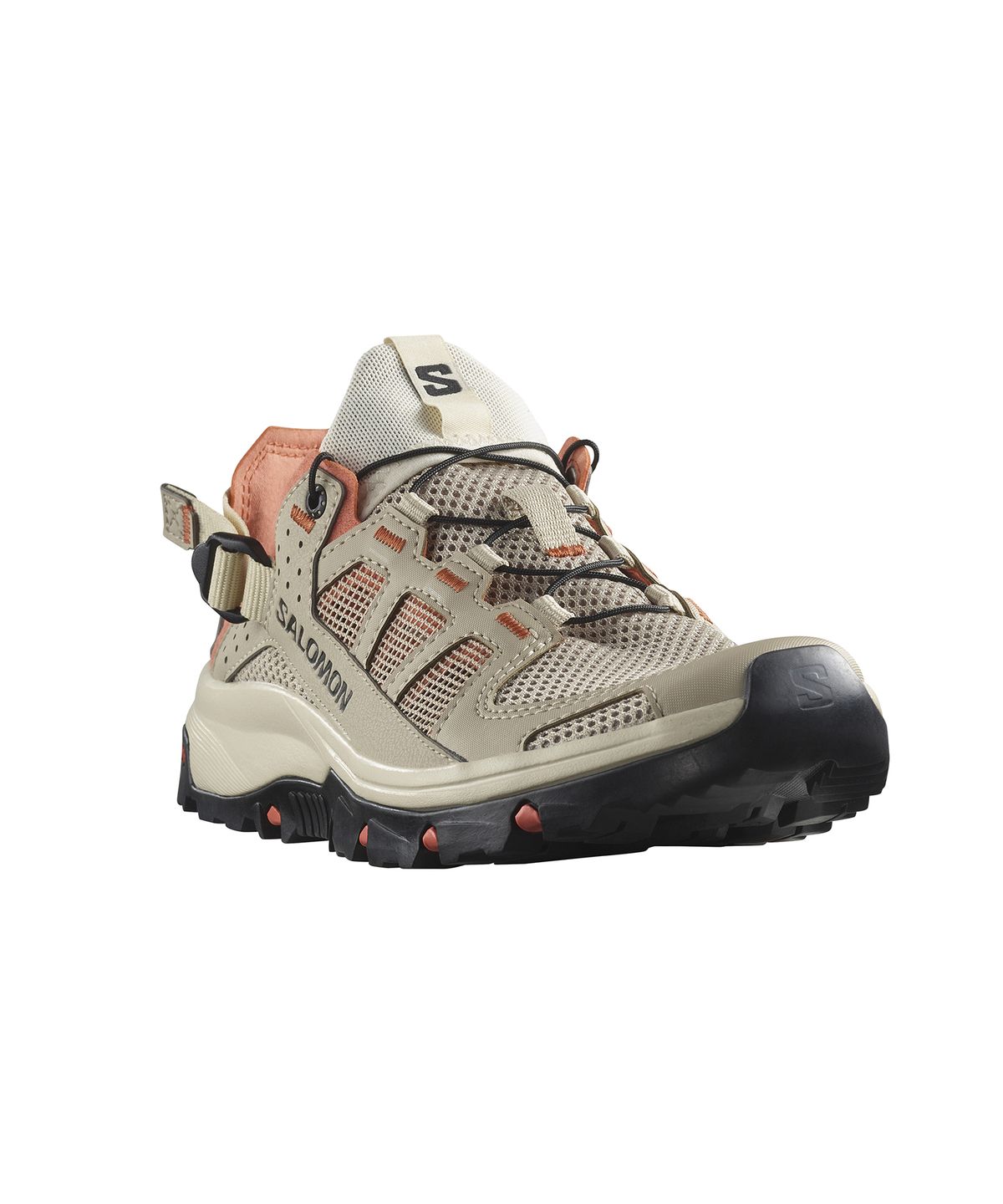 살로몬(SALOMON) 테크엠피비안 5 W - 화이트 페퍼:블리치드 샌드:리빙 코랄 / L47432400