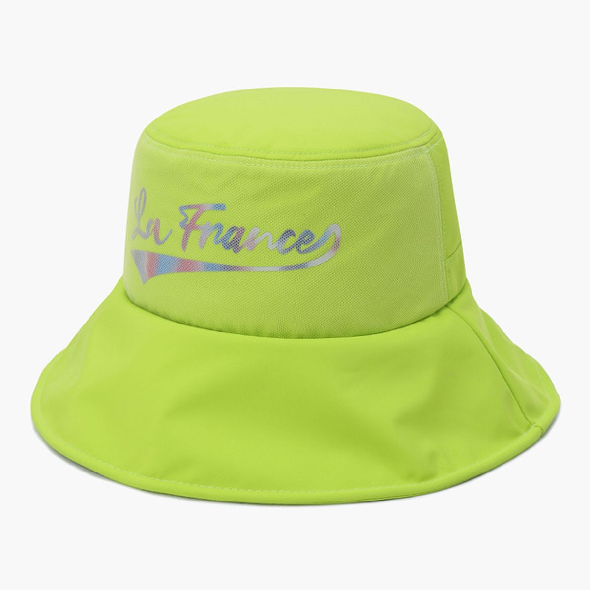 르꼬끄 골프(LECOQ GOLF) 여성 홀로그램 로고 버킷햇 (GP222LCP41)