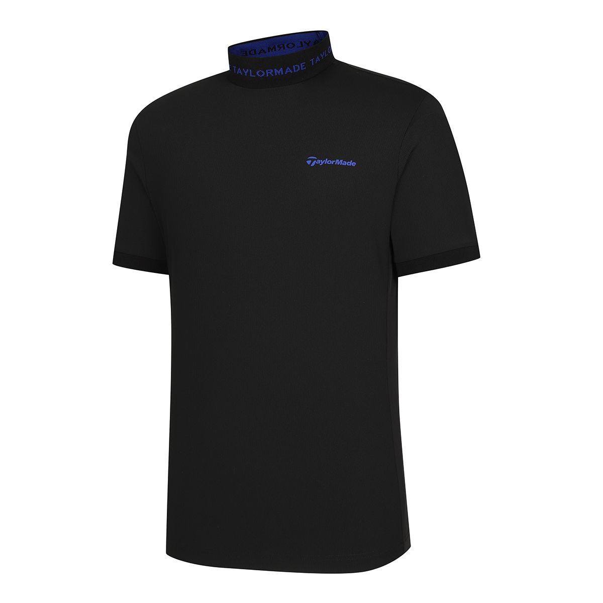 테일러메이드 어패럴(TAYLORMADE APPAREL) 남성 니트패치 하이넥 반팔 티셔츠 TTN-21HG45-199