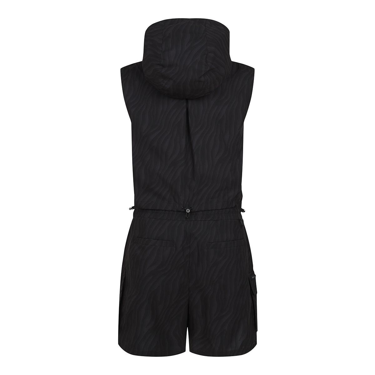 테일러메이드 어패럴(TAYLORMADE APPAREL) 여성 패턴 후드 민소매 카고 반바지 점프수트 TON-61HG04-199