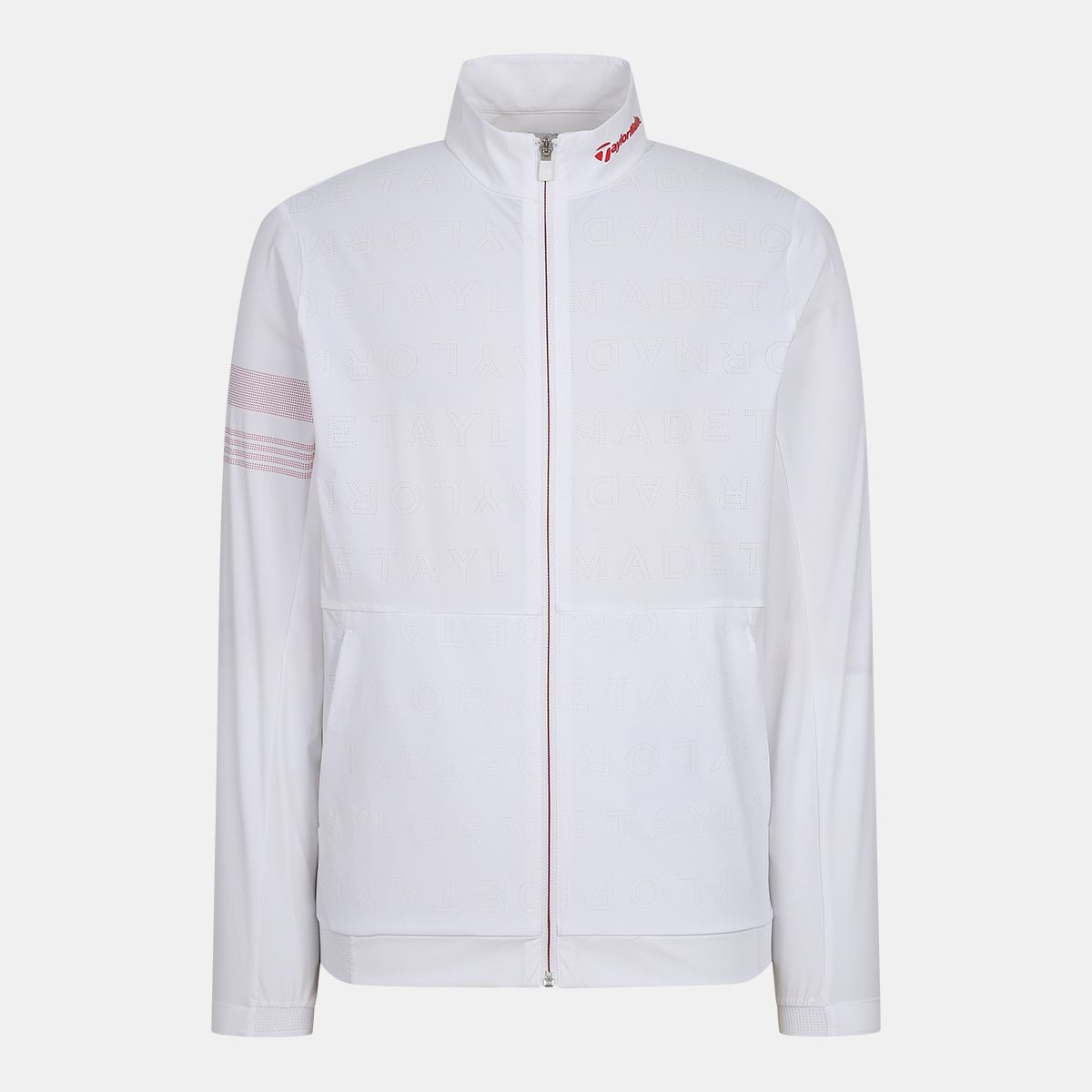 테일러메이드 어패럴(TAYLORMADE APPAREL) 남성 로고 펀칭 퍼포먼스 점퍼 T8031JN2101-100