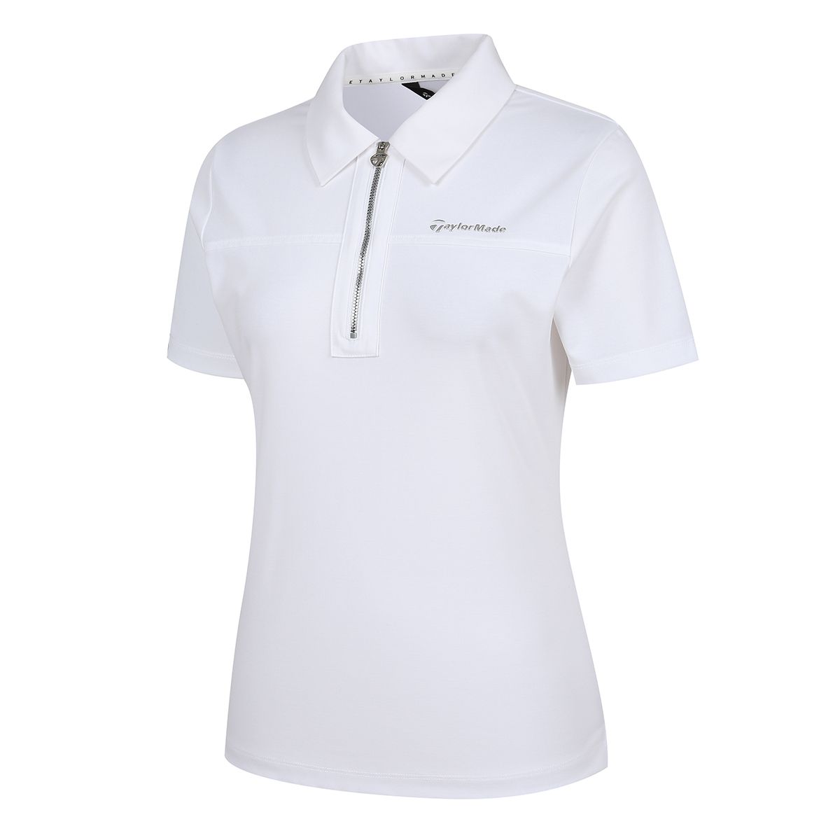 테일러메이드 어패럴(TAYLORMADE APPAREL) 여성 반집업 카라 반팔 티셔츠 T8031TN6143-100