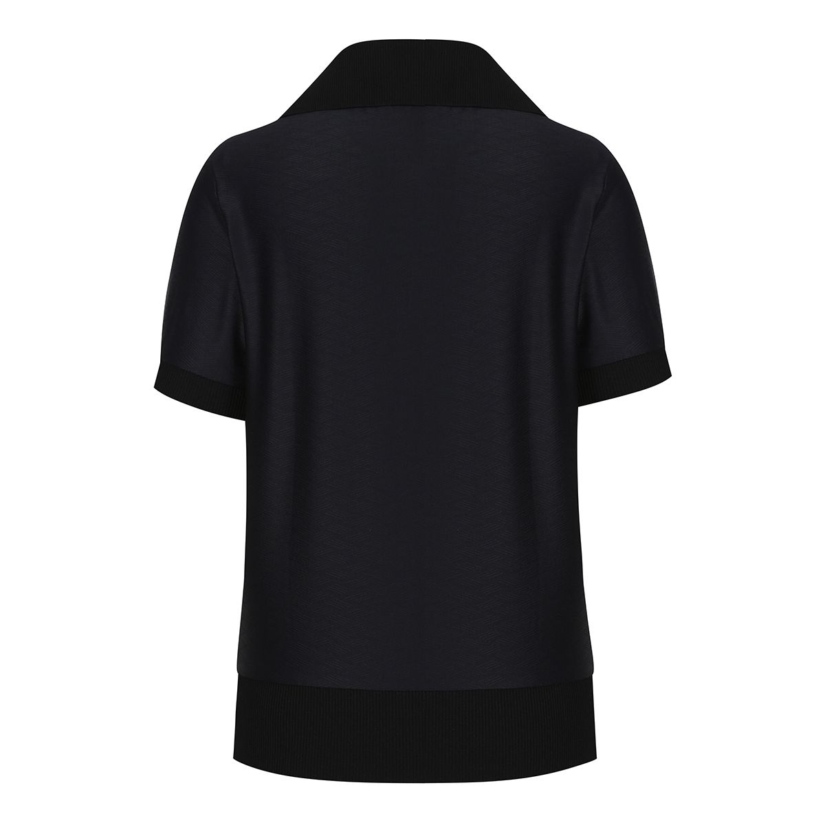 테일러메이드 어패럴(TAYLORMADE APPAREL) 여성 자가드 니트 카라 반팔 티셔츠 T8031TN6141-199