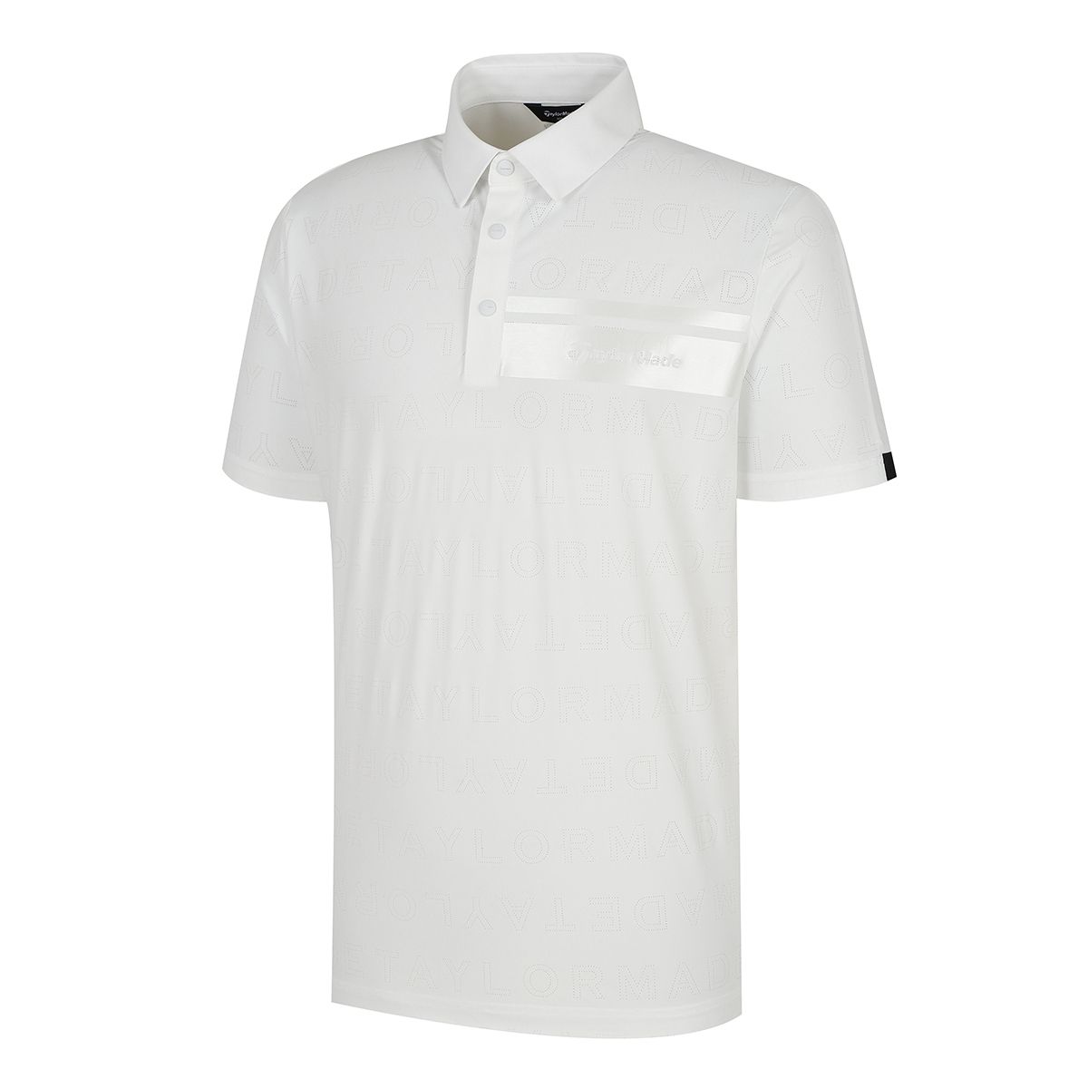 테일러메이드 어패럴(TAYLORMADE APPAREL) 남성 고주파 전판 펀칭 카라 반팔 티셔츠 T8031TN2144-100