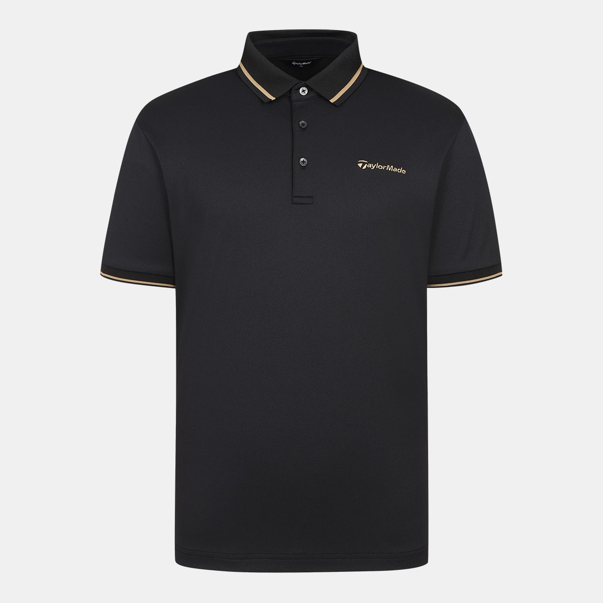 테일러메이드 어패럴(TAYLORMADE APPAREL) 남성 스트라이프 카라 반팔 티셔츠 T8031TN2343-199