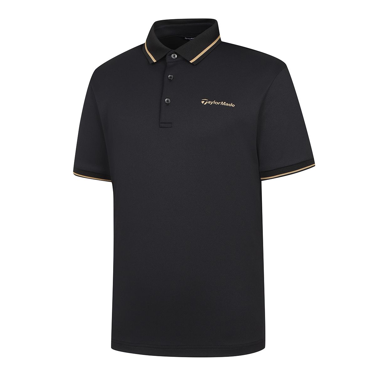 테일러메이드 어패럴(TAYLORMADE APPAREL) 남성 스트라이프 카라 반팔 티셔츠 T8031TN2343-199