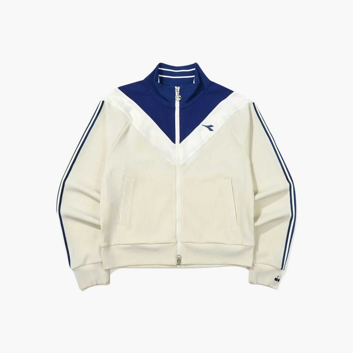디아도라(diadora) 몬텔로 스테디 져지 자켓 우먼 YELLOW