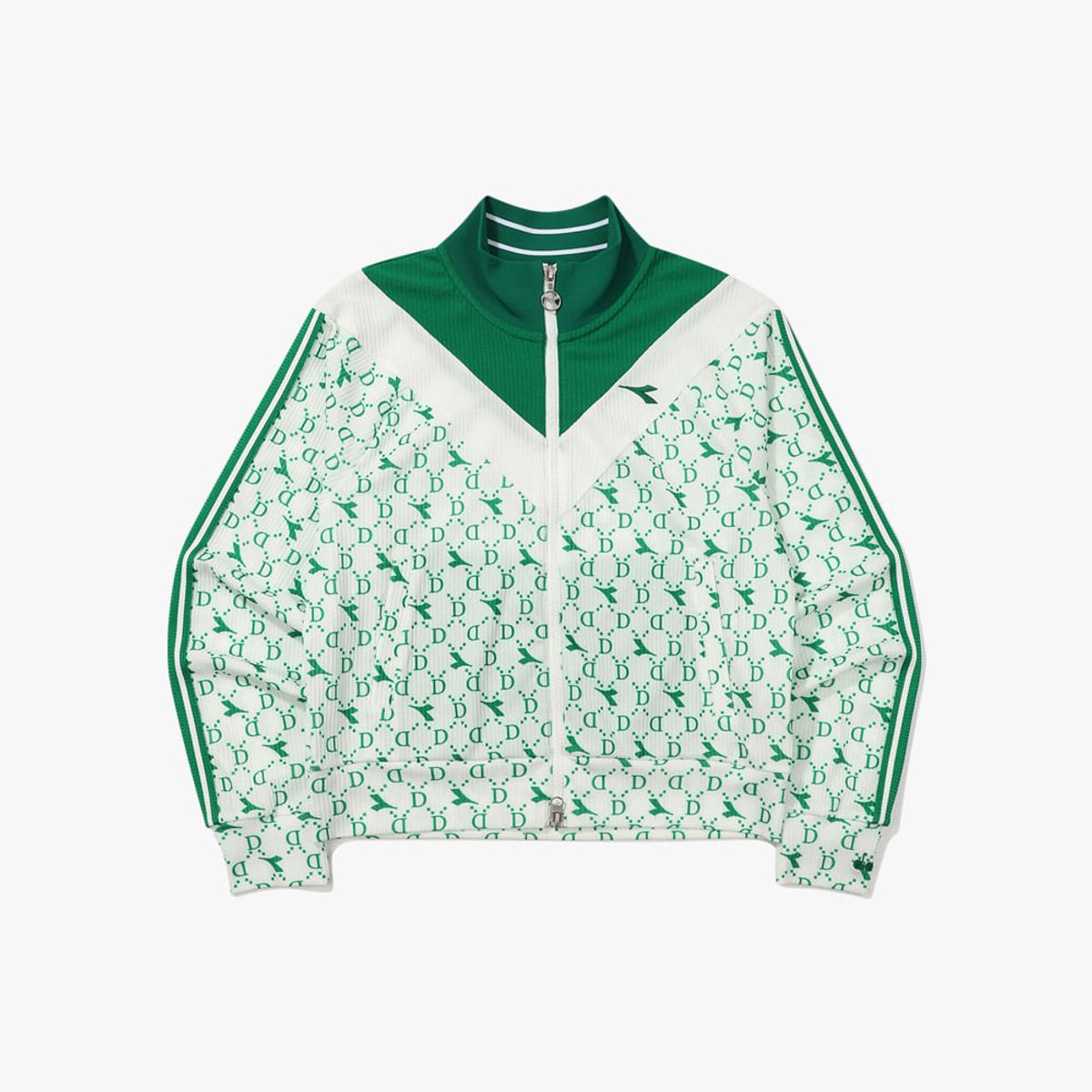 디아도라(diadora) 몬텔로 스테디 져지 자켓 우먼 GREEN