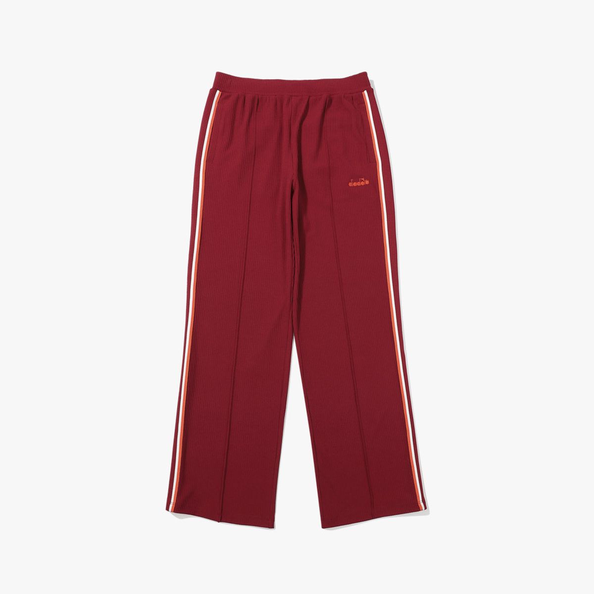 디아도라(diadora) 몬텔로 스테디 져지 팬츠 우먼 BURGUNDY