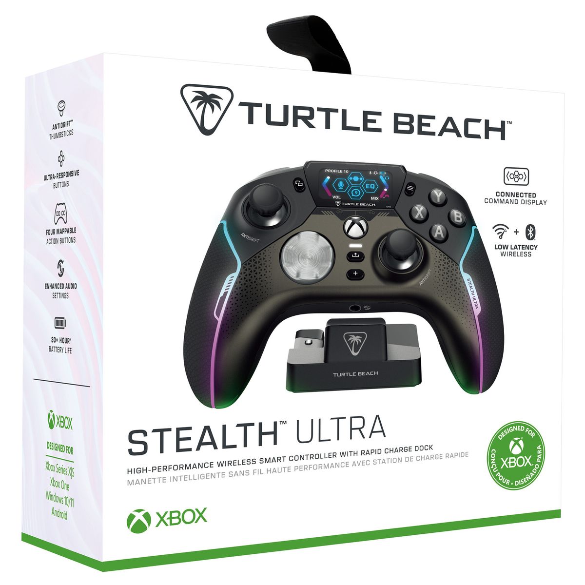 터틀비치(TURTLEBEACH) 스텔스 울트라 Stealth Ultra 무선 게임패드 (충전독 포함)
