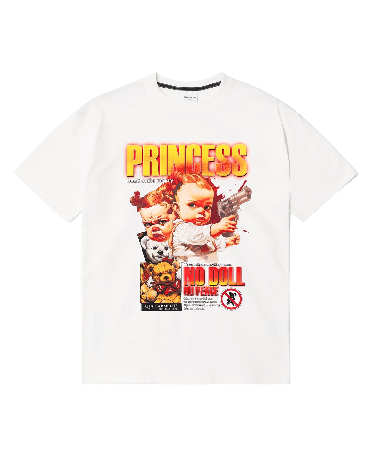 큐티에잇 가먼츠(QT8 GARMENTS) BN Princess Tee (Ivory)