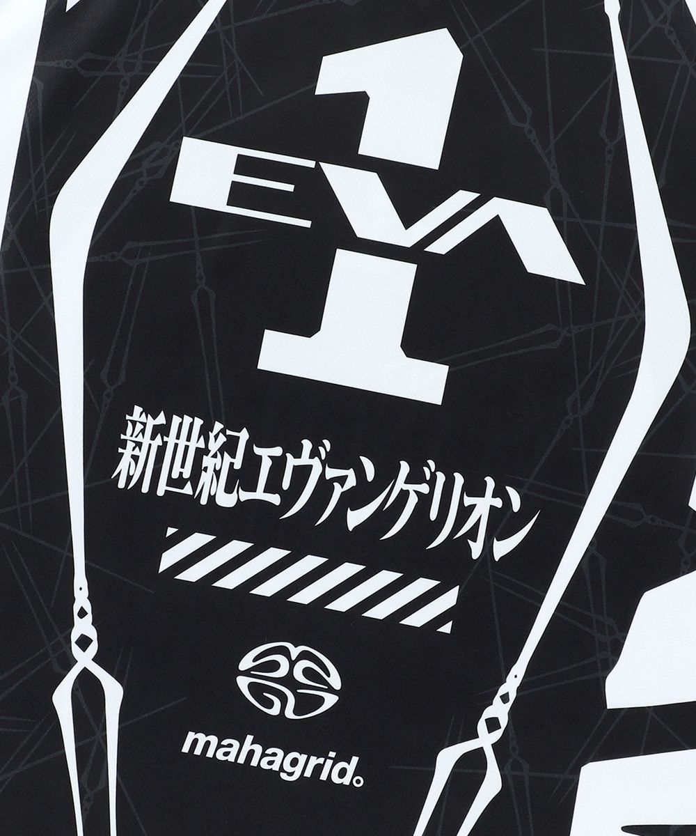 MUSINSA公式 | MAHAGRID EVA-01 MOTORCYCLE JERSEY BLACK