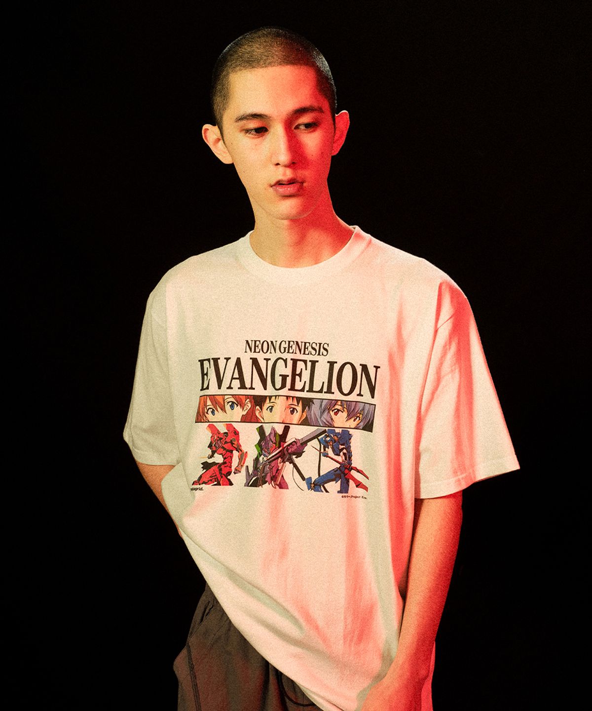 마하그리드(MAHAGRID) NEON GENESIS TEE BLACK(MG2EMMT506C)