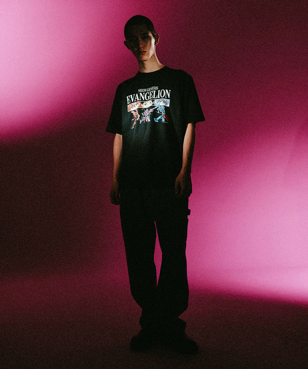 마하그리드(MAHAGRID) NEON GENESIS TEE BLACK(MG2EMMT506C)