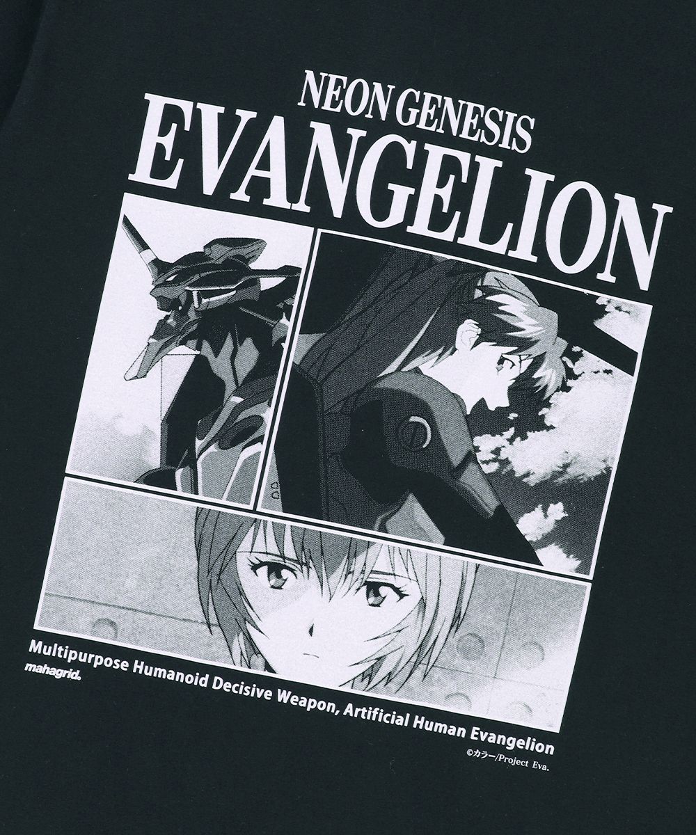 MUSINSA公式 | MAHAGRID EVA POSTER TEE BLACK(MG2EMMT519C)