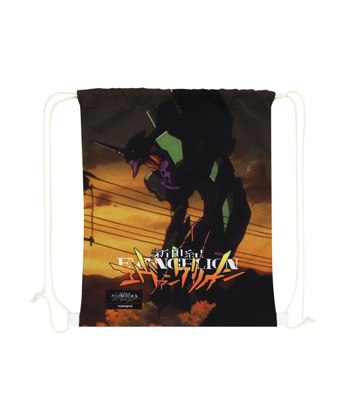 마하그리드(MAHAGRID) EVANGELION GYM SACK ORANGE(MG2EMMAB41C)