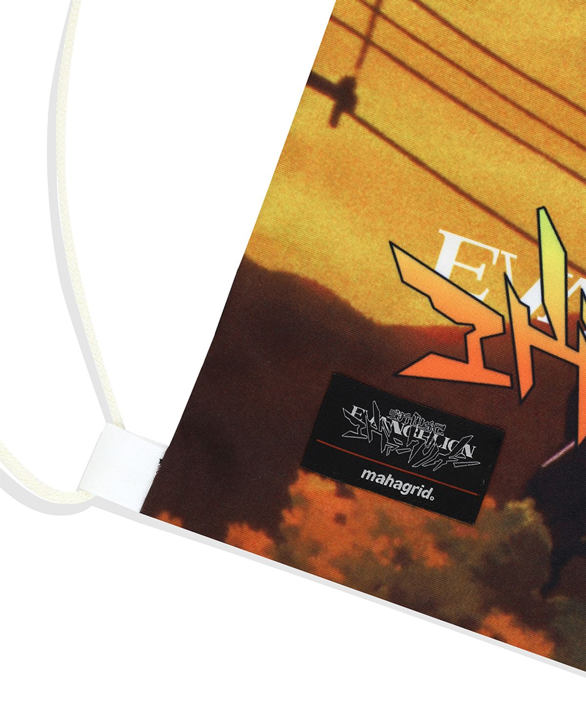 마하그리드(MAHAGRID) EVANGELION GYM SACK ORANGE(MG2EMMAB41C)