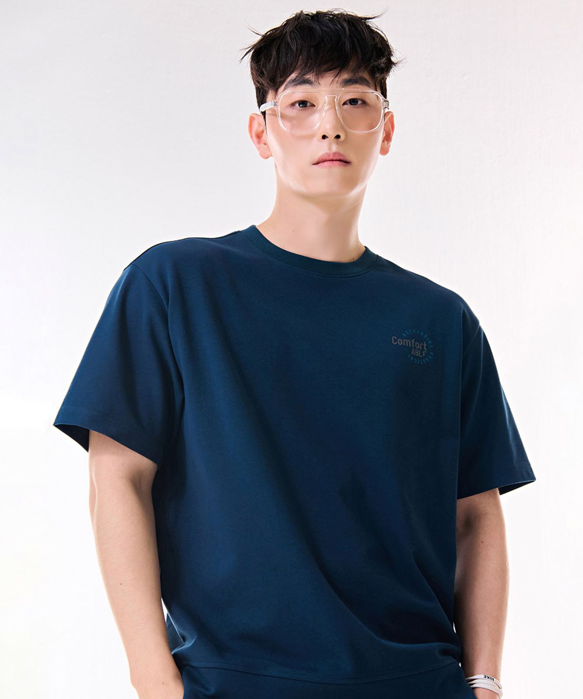 체이스컬트(CHASECULT) 공용 쿨링 코튼 반팔 티셔츠-DBRU5811D0G